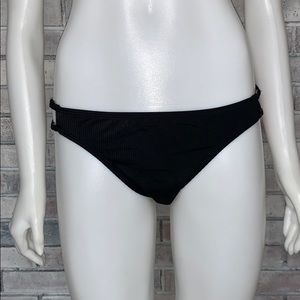 Size L bikini bottoms black